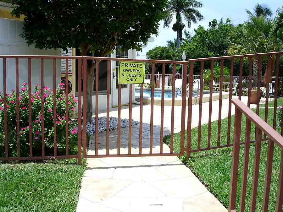Cherrystone Court Pool Gate